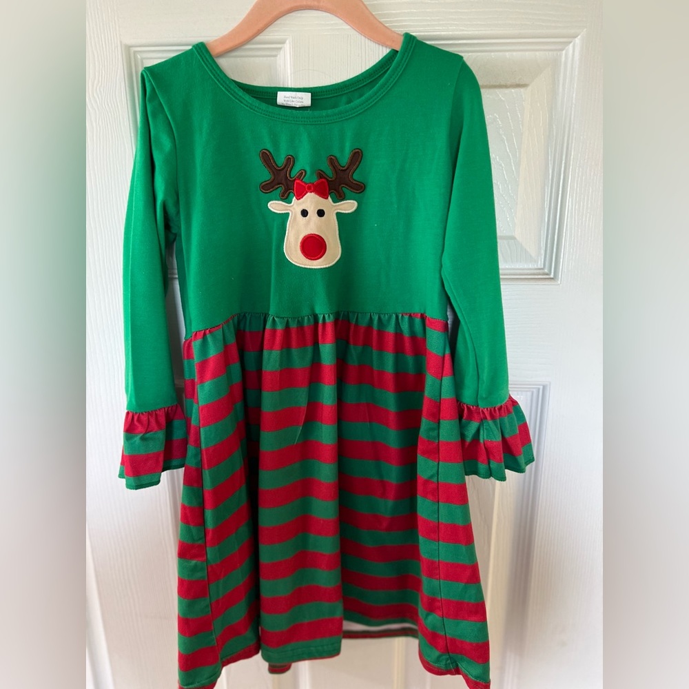 Rudolph casual dress size 5-6t